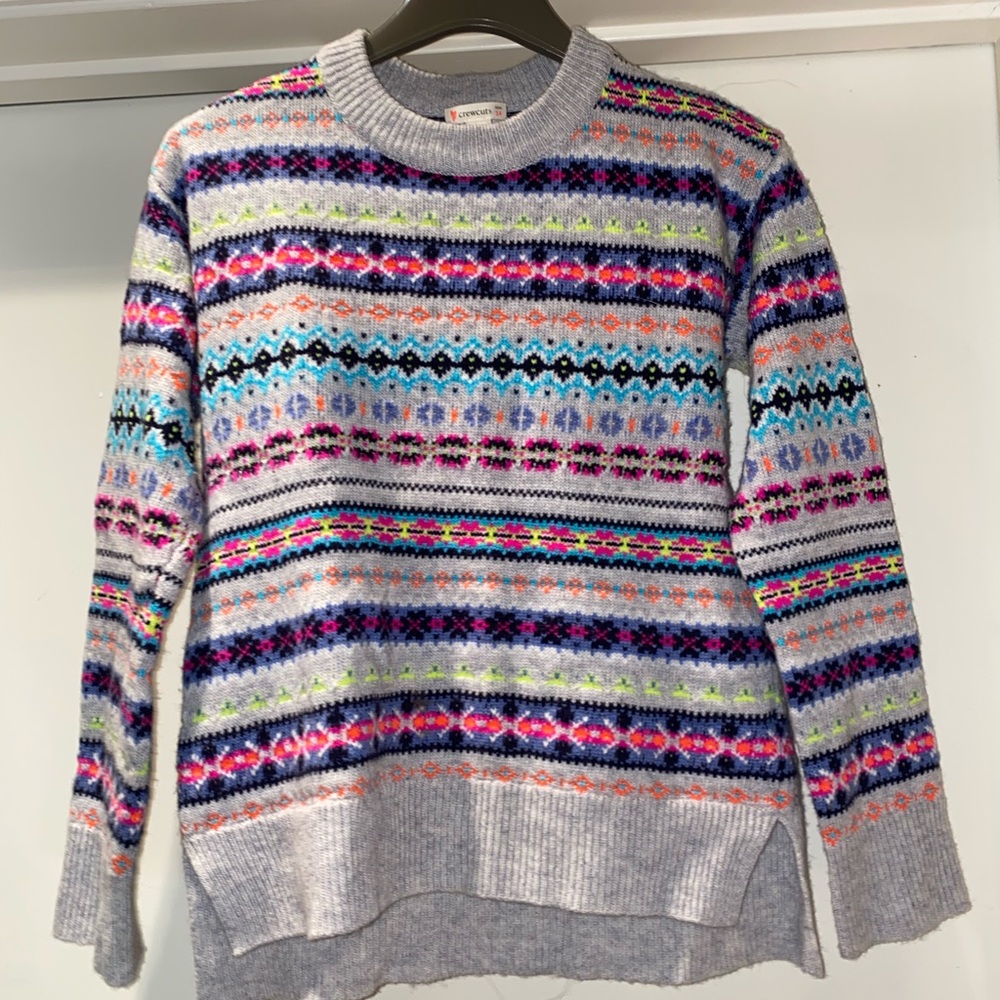 Crew cuts sweater